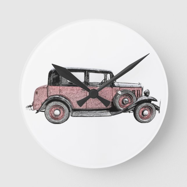 Reloj Redondo Mediano Oldtimer (Anverso)