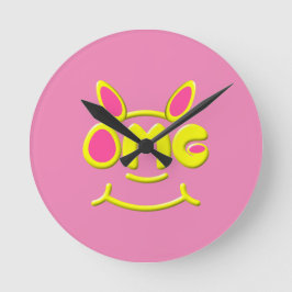 Reloj Redondo Mediano OMG Clock