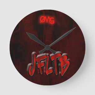 Reloj Redondo Mediano OMG! jfltb