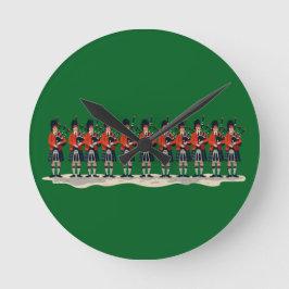 Reloj Redondo Mediano Once Pipers Corte de los apóstoles fieles 2