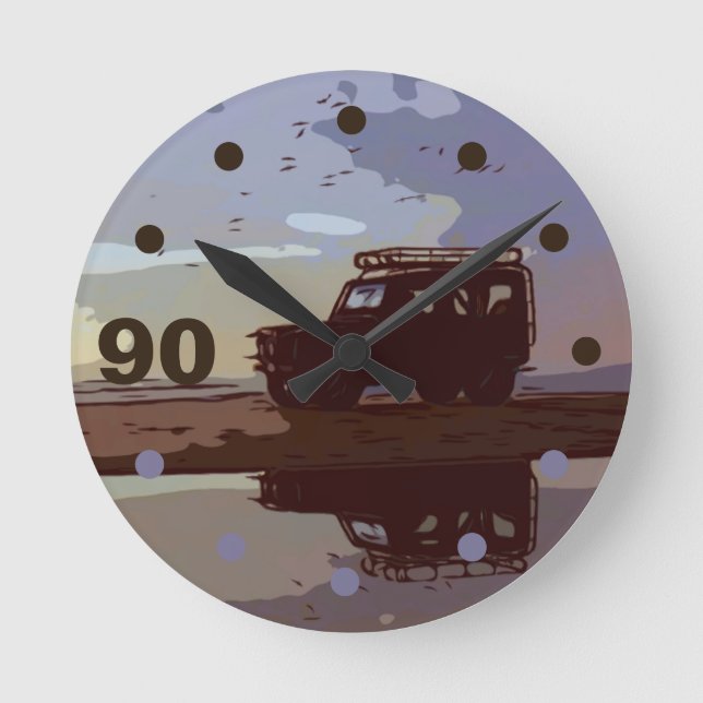 RELOJ REDONDO MEDIANO OPORTUNIDAD (Anverso)