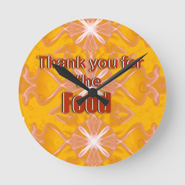 Reloj Redondo Mediano Organizador de escritorio (Anverso)