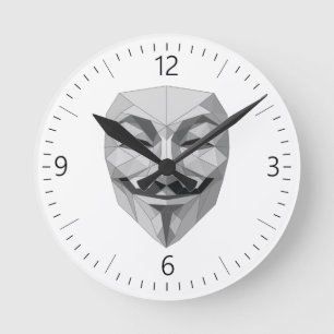Reloj Redondo Mediano origami anónimo