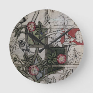 Reloj Redondo Mediano Original artwork for 'Trellis' wallpaper design, 1