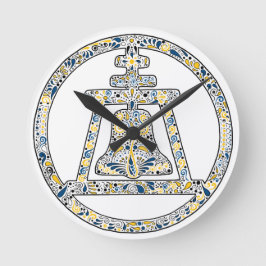 Reloj Redondo Mediano Orilla, California - un tributo