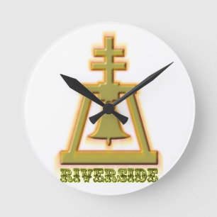 Reloj Redondo Mediano Orilla Raincross