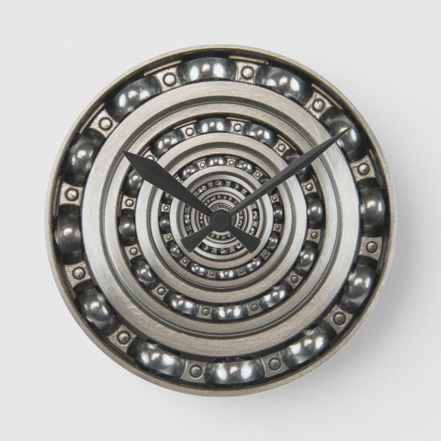 Reloj Redondo Mediano Ornamento (Anverso)