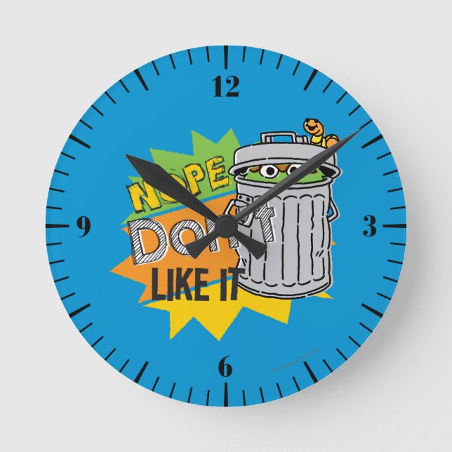 Reloj Redondo Mediano Oscar al grupo no le gusta (Anverso)