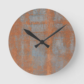 Reloj Redondo Mediano Oxido