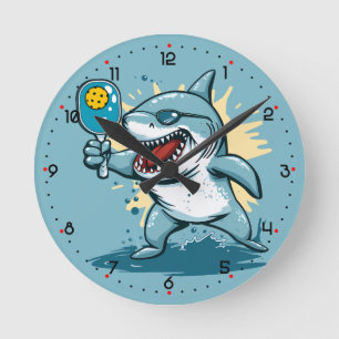 Reloj Redondo Mediano Pádel Shark 