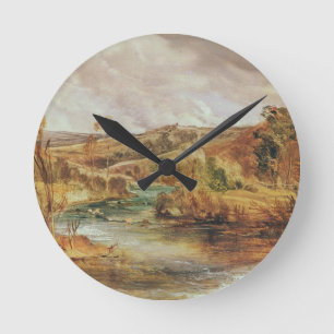 Reloj Redondo Mediano Paisaje