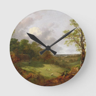 Reloj Redondo Mediano Paisaje enselvado de Thomas Gainsborough el   con