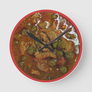 Reloj Redondo Mediano Panang Thai Curry [พ ะ น ง] ... Comida cal