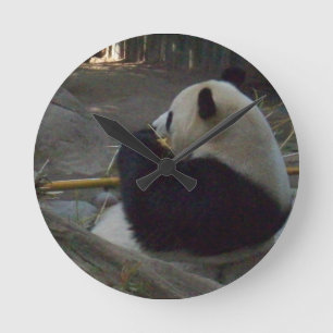 Reloj Redondo Mediano Panda Bear Wall Clock