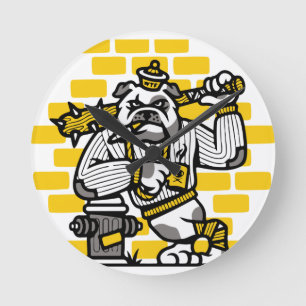 Reloj Redondo Mediano Pandilla Bulldog