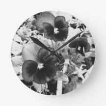 Pansia monocromática artística de fotografía natur