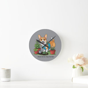 Reloj Redondo Mediano Papa-Peludo