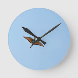 Reloj Redondo Mediano Papamoscas