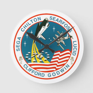 Reloj Redondo Mediano Parche Sts-76