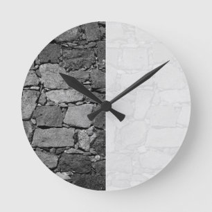 Reloj Redondo Mediano Pared del basalto