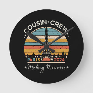 Reloj Redondo Mediano París Francia Creando Recuerdos 2024