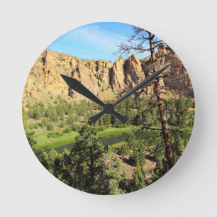Reloj Redondo Mediano Parque estatal Smith Rock, OR