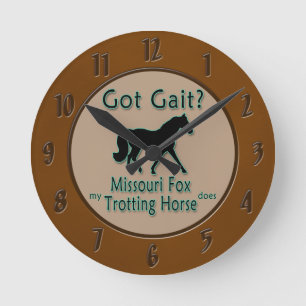 Reloj Redondo Mediano ¿Paso conseguido? Mi caballo que trota del Fox de