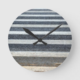 Reloj Redondo Mediano Paso de peatones o cruce de peatones