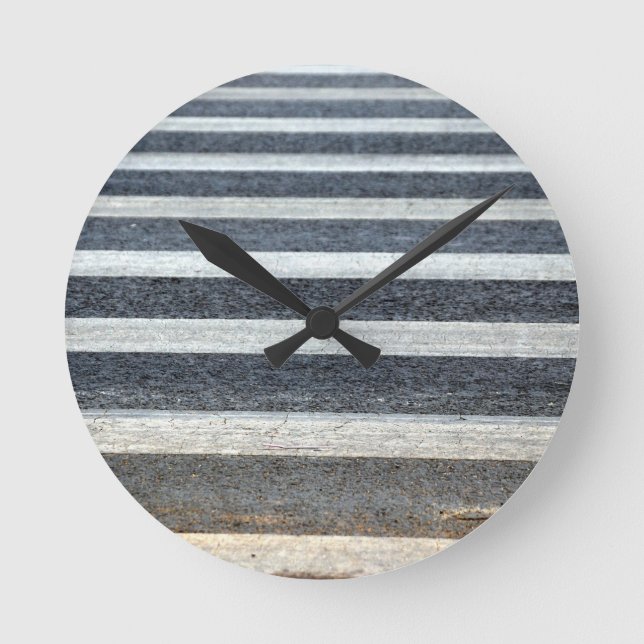Reloj Redondo Mediano Paso de peatones o cruce de peatones (Anverso)