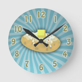 Reloj Redondo Mediano Patata al horno