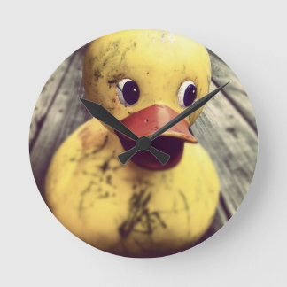Reloj Redondo Mediano Pato de goma