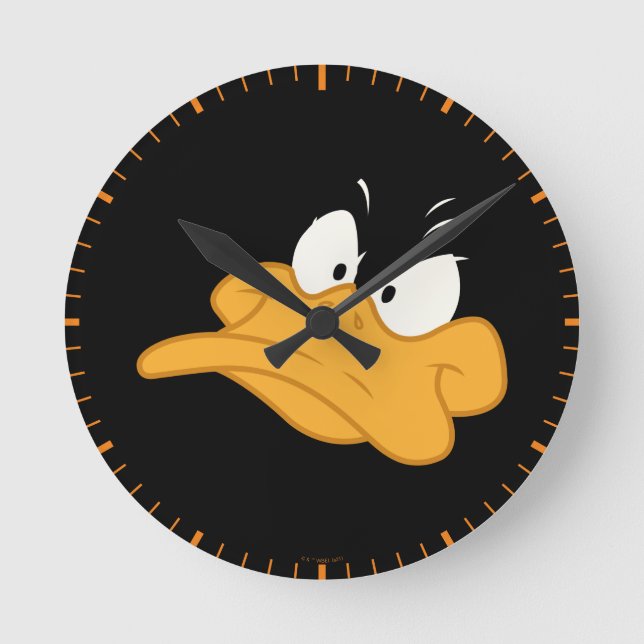 Reloj Redondo Mediano Pato enojado DAFFY™ (Anverso)