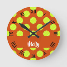 Patrón de naranja de pelota de tenis verde