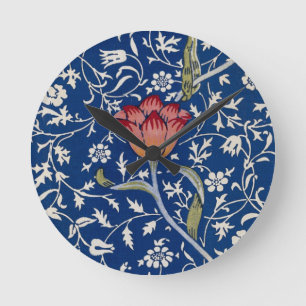 Reloj Redondo Mediano Patrón Medway de William Morris