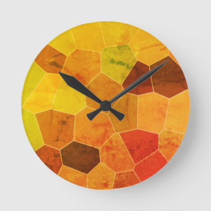 Reloj Redondo Mediano Patrón ruso único de Guay