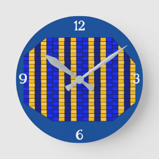 Reloj Redondo Mediano Patrones indígenas