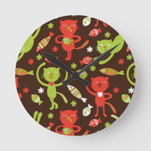 Reloj Redondo Mediano pattern