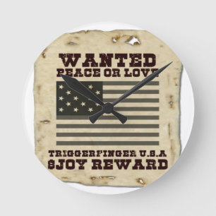 Reloj Redondo Mediano Paz deseada