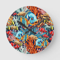 Peces Tropicales Vibraciones Veraniegas Coloridas