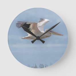 Reloj Redondo Mediano Pelican en vuelo
