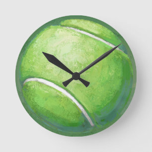 Reloj Redondo Mediano Pelota de tenis