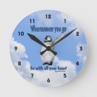 Penguin Confucius Attitude Quote Inspirational 