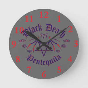 Reloj Redondo Mediano Pentequila