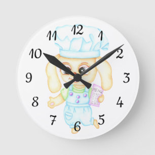 Reloj Redondo Mediano Pequeño panadero