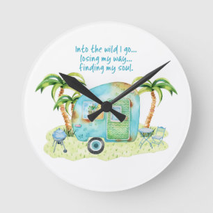 Reloj Redondo Mediano "Perdiendo mi camino, encontrando mi alma" - Campe