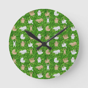 Reloj Redondo Mediano perezosos