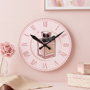 Reloj Redondo Mediano Perfume