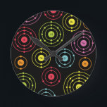 Reloj Redondo Mediano Periodic Shells<br><div class="desc">Atomic shells of all your favorite elements!</div>