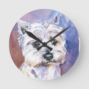Reloj Redondo Mediano Perro