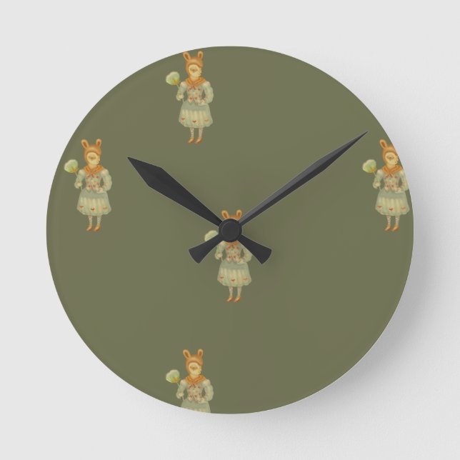 Reloj Redondo Mediano Personaje  (Anverso)